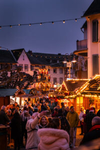 Ruedesheimer weihnachtsmarkt 04 Marktplatz Miniatur