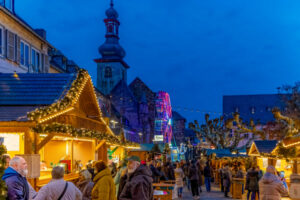 Ruedesheimer weihnachtsmarkt 20 Marktplatz Miniatur